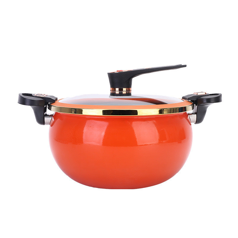 Enamel Low Pressure Pot Soup Pot Stew Pot Non-stick Pan Household