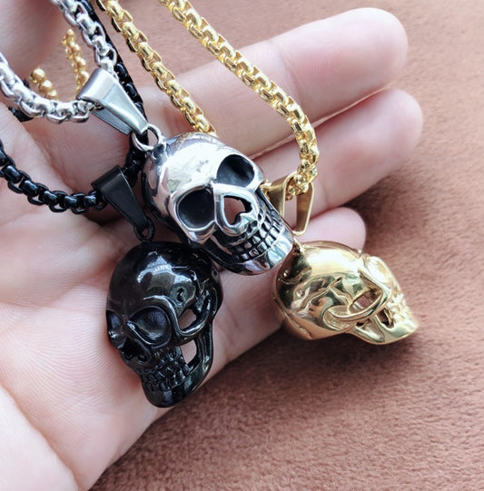 Halloween Skull Necklace