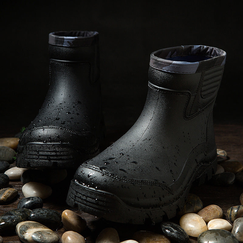 Multi-functional Men's Short Rain Boots