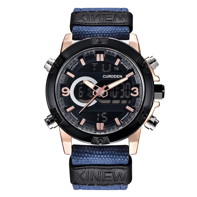 Men's Fashion Belt Multi-functional Watch