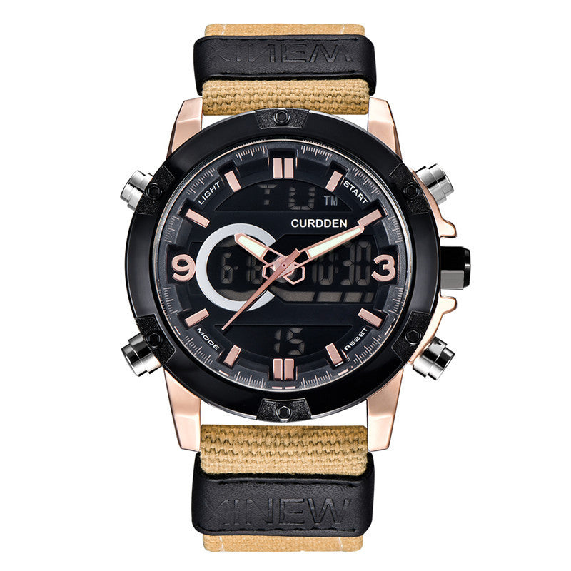 Men's Fashion Belt Multi-functional Watch