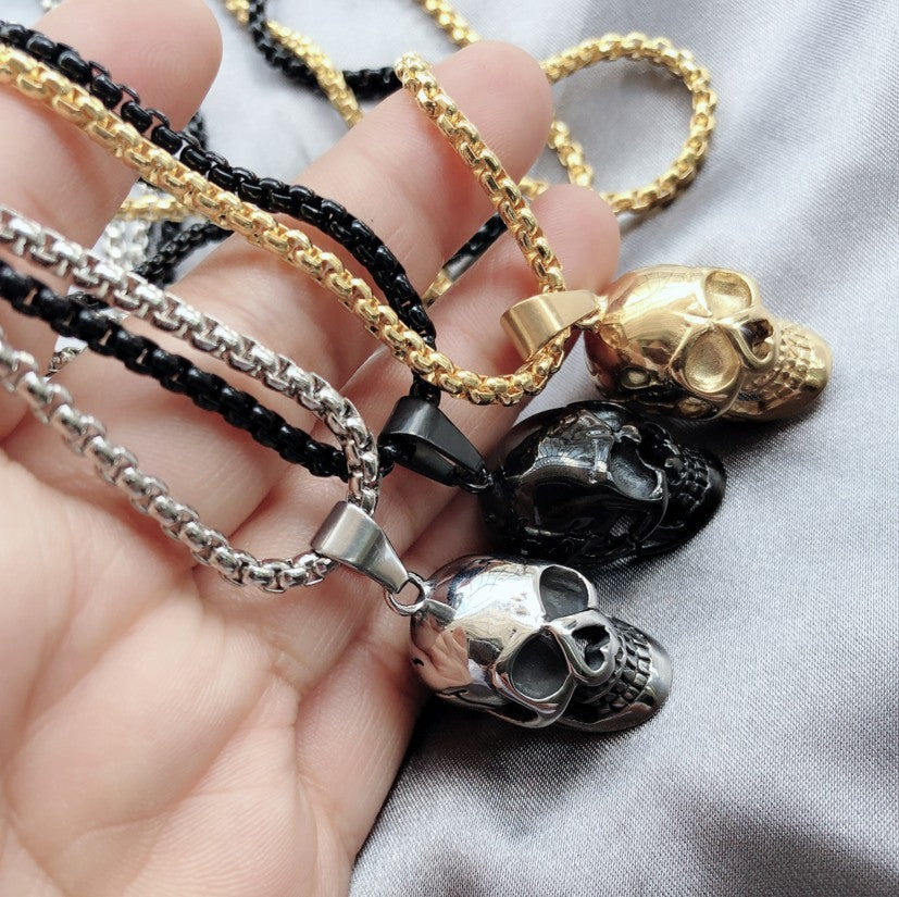 Halloween Skull Necklace